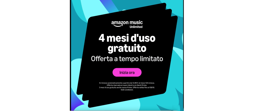 Codice sconto Amazon Music