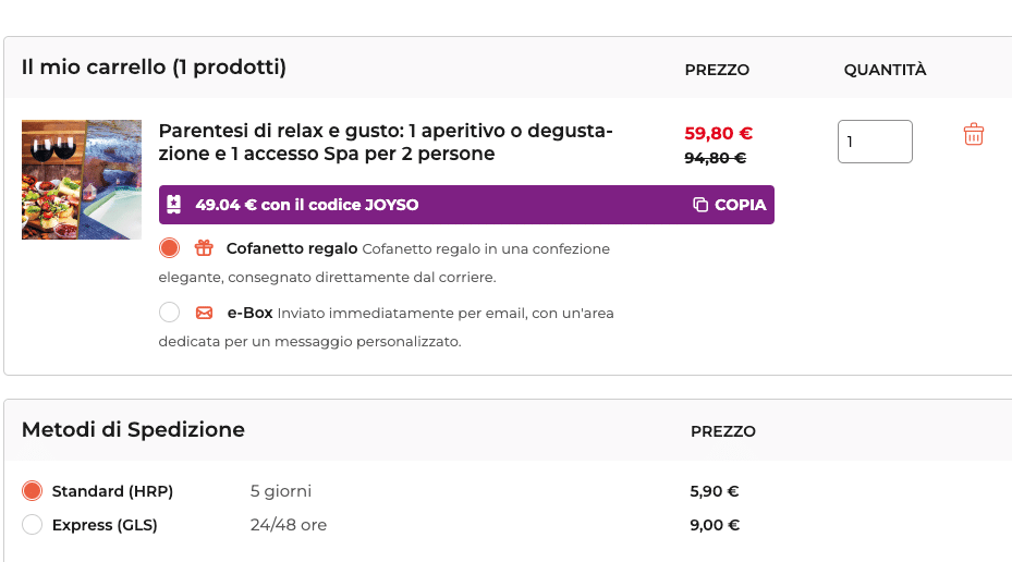 codice-sconto-smartbox-checkout