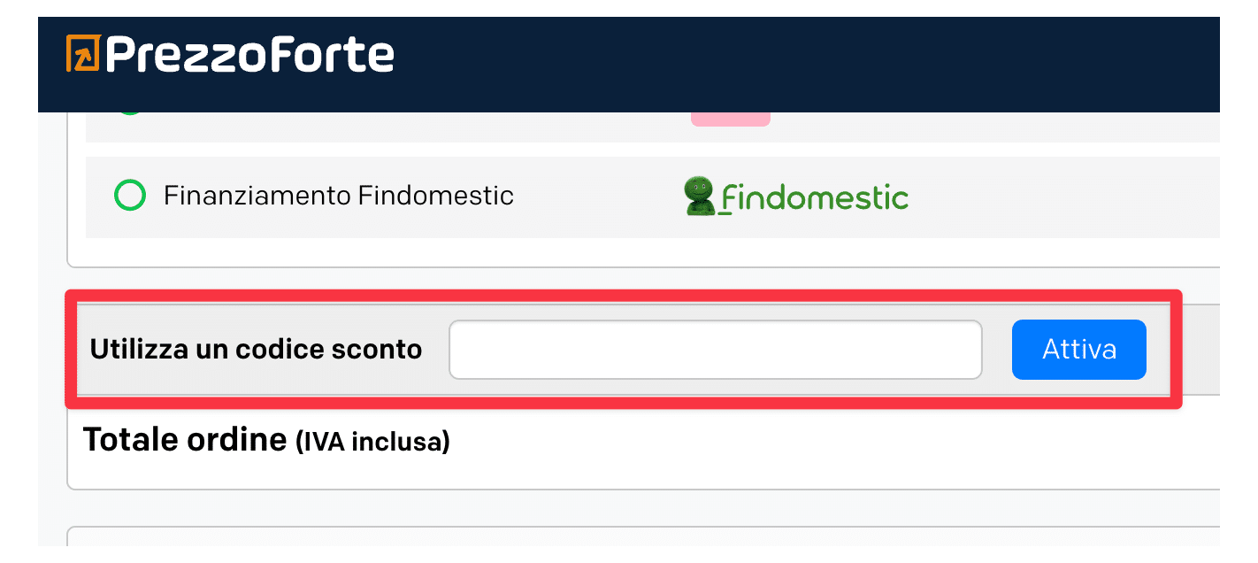 usare-un-codice-prezzoforte-al-checkout